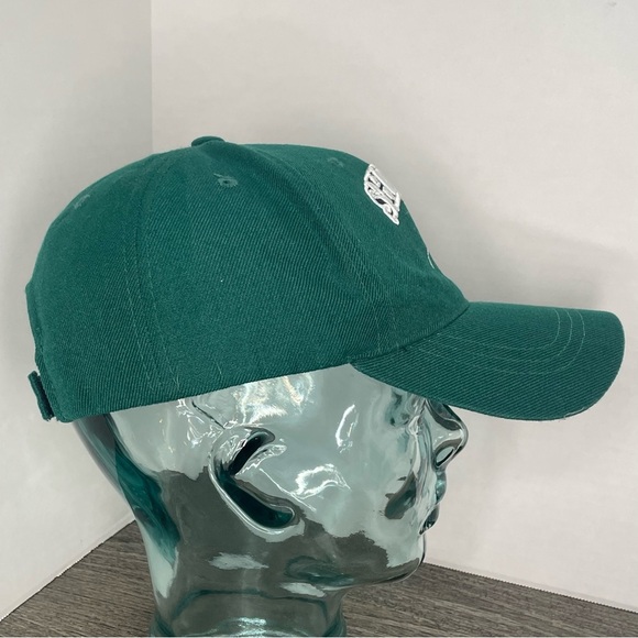 Green Fishing Cap with Embroidered Fish Design Redfish.Pre-owned. Printed hat - Picture 6 of 9